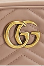 view 6 of 8 Gucci Mini GG Marmont Shoulder Bag in Dusty Pink
