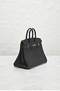 view 4 of 10 Hermes Togo Birkin 25 Handbag in Black