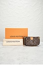 view 10 of 10 POCHETTE LOUIS VUITTON in Brown