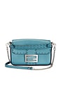 view 1 of 9 Fendi Selleria Mini Baguette Shoulder Bag in Blue