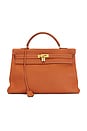 view 1 of 10 BOLSO HERMES in Gold