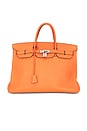 view 1 of 10 Hermes Togo Birkin 40 Handbag in Orange