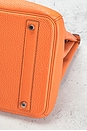 view 10 of 10 Hermes Togo Birkin 40 Handbag in Orange