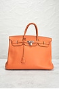 view 2 of 10 Hermes Togo Birkin 40 Handbag in Orange