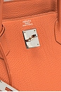 view 6 of 10 Hermes Togo Birkin 40 Handbag in Orange