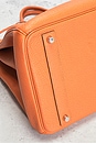 view 9 of 10 Hermes Togo Birkin 40 Handbag in Orange