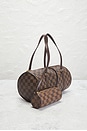 view 4 of 10 Louis Vuitton Damier Ebene Papillon 30 Handbag & Mini Set in Brown