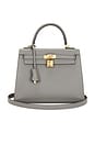 view 1 of 10 BOLSO HERMES in Gris