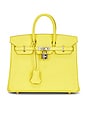 view 1 of 9 BOLSO HERMES in Lime