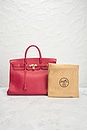 view 10 of 10 BOLSO HERMES in Rouge Casaque
