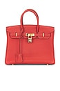 view 1 of 10 BOLSO HERMES in Rouge Vif