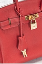 view 7 of 10 BOLSO HERMES in Rouge Vif