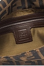 view 6 of 10 Fendi Zucca Mama Forever Baguette Shoulder Bag in Brown