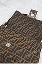 view 7 of 10 Fendi Zucca Mama Forever Baguette Shoulder Bag in Brown