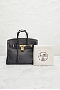 view 10 of 10 Hermes Swift Birkin 25 Handbag in Noir