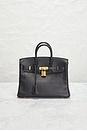 view 2 of 10 Hermes Swift Birkin 25 Handbag in Noir