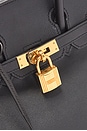 view 5 of 10 Hermes Swift Birkin 25 Handbag in Noir