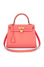 view 1 of 10 BOLSO HERMES in Rouge Casaque