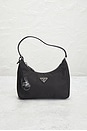 view 2 of 9 SAC PORTÉ ÉPAULE PRADA in Black