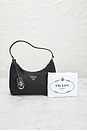 view 9 of 9 SAC PORTÉ ÉPAULE PRADA in Black