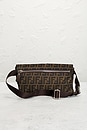 view 3 of 8 Fendi Zucca Belt Bag in Black