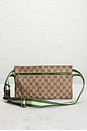 view 3 of 8 Gucci Double Pocket Belt Bag in Beige