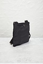 view 4 of 9 Prada Tessuto Flat Messenger Bag in Black