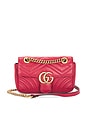 view 1 of 10 SAC À BANDOULIÈRE GUCCI in Hibiscus Red