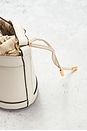 view 10 of 10 Gucci Horsebit 1955 Bucket Bag in Mystic White & Beige