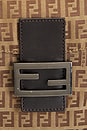 view 7 of 9 Fendi Zucchino Baguette Shoulder Bag in Brown