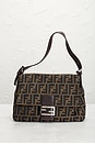 view 2 of 8 SAC PORTÉ ÉPAULE FENDI in Brown
