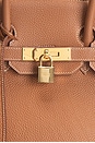 view 5 of 10 Hermes Togo Birkin 35 Retourne Handbag in Gold
