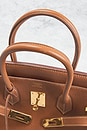 view 8 of 10 Hermes Togo Birkin 35 Retourne Handbag in Gold