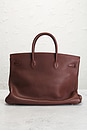 view 3 of 9 SAC À MAIN HERMES in Maroon Fonce