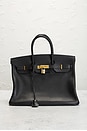 view 2 of 9 SAC À MAIN HERMES in Noir