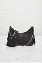 view 2 of 10 SAC PORTÉ ÉPAULE PRADA in Black