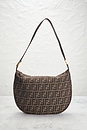 view 2 of 10 SAC PORTÉ ÉPAULE FENDI in Brown