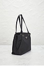 view 4 of 10 Prada Tessuto Tote Bag in Black