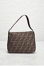 view 3 of 10 Fendi Zucca Shoulder Bag in Brown