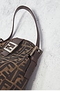 view 8 of 10 Fendi Zucca Shoulder Bag in Brown