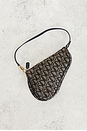 view 2 of 9 Dior Diorissimo Saddle Pochette Shoulder Bag in Blue