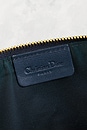 view 5 of 9 Dior Diorissimo Saddle Pochette Shoulder Bag in Blue