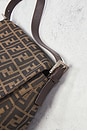 view 10 of 10 Fendi Zucca Mama Forever Baguette Shoulder Bag in Tobacco Brown