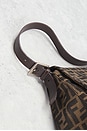 view 9 of 10 Fendi Zucca Mama Forever Baguette Shoulder Bag in Tobacco Brown