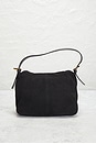view 3 of 10 Fendi Suede Mama Baguette Shoulder Bag in Black