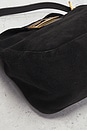 view 9 of 10 Fendi Suede Mama Baguette Shoulder Bag in Black