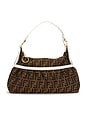 view 1 of 9 Fendi Zucca Chef Shoulder Bag in Brown