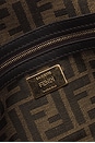 view 6 of 10 Fendi Zucca Embroidered Baguette Shoulder Bag in Multi