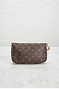 view 3 of 9 Louis Vuitton Monogram Pochette Accessoires Shoulder Bag in Brown