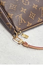 view 5 of 9 Louis Vuitton Monogram Pochette Accessoires Shoulder Bag in Brown